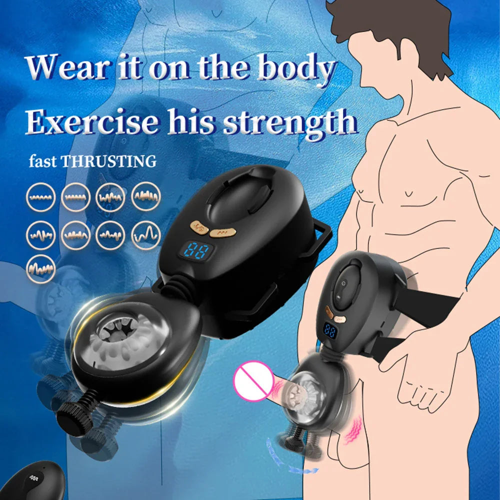Xinghaoya Wearable Handsfree Male Masturbator Xinghaoya Wearable Handsfree Male Masturbator