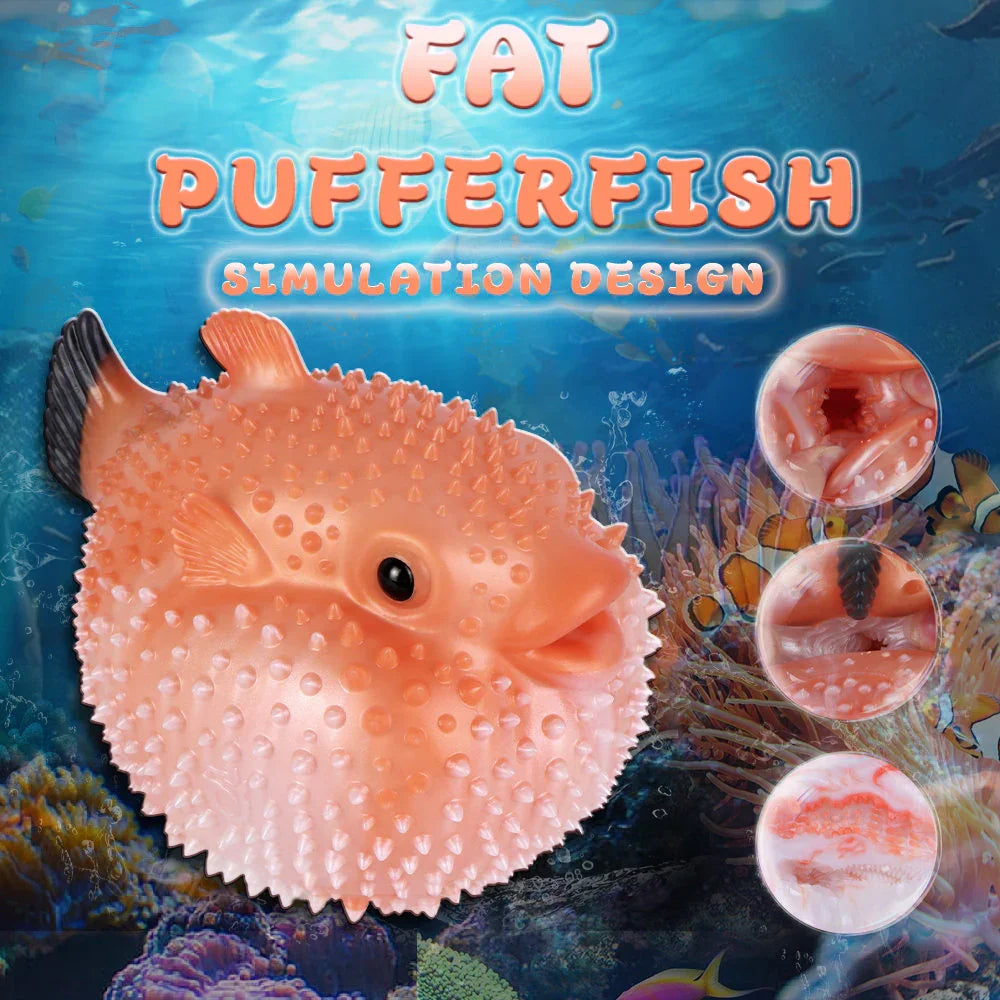 Realistic Puffer Silicone Male Masturbation Toy Xinghaoya Realistic Puffer Silicone Male Masturbation Toy Xinghaoya
