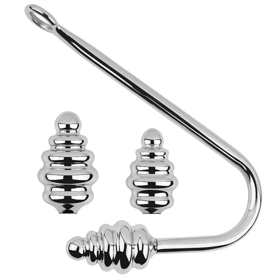 Metal Anal Hook with Thread Butt Plug Xinghaoya Metal Anal Hook with Thread Butt Plug Xinghaoya