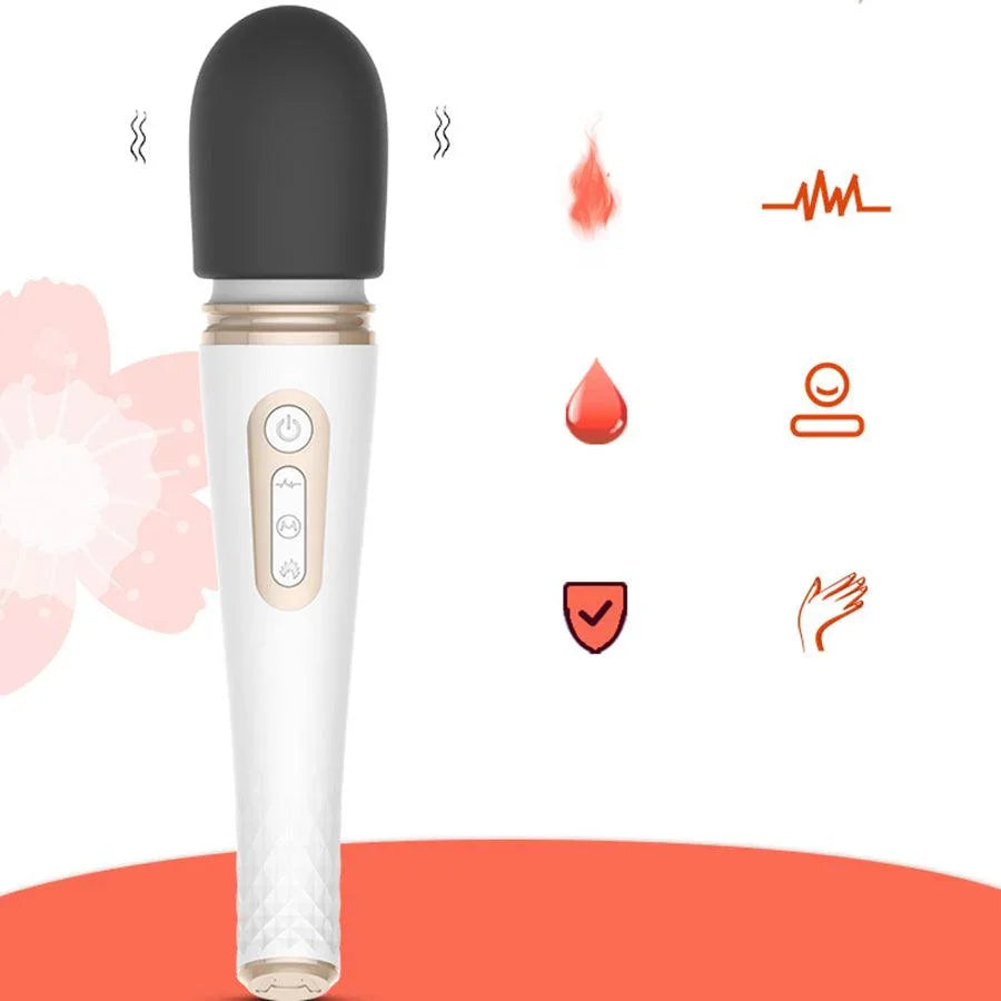Moss Strong Vibration Wand Body Massager  Xinghaoya