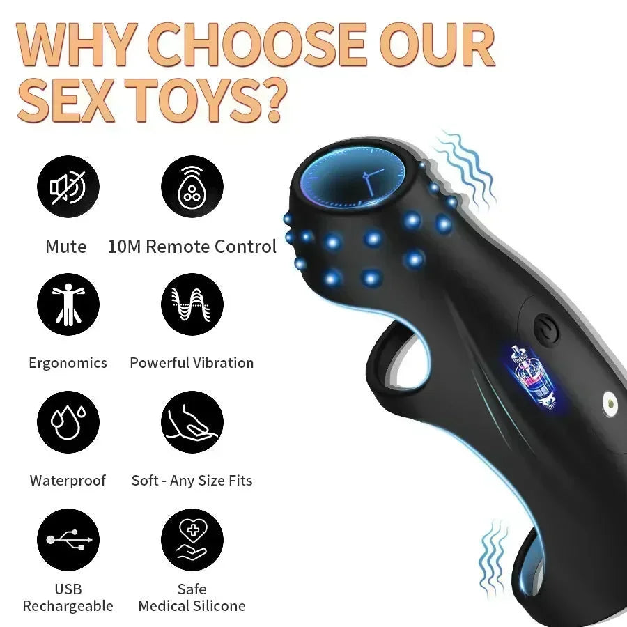 Remote Silicone Vibrating Penis Ring Xinghaoya Remote Silicone Vibrating Penis Ring Xinghaoya