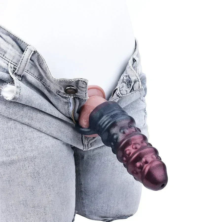 Xinghaoya Silikon Schwarze Penis-Hlle Xinghaoya Silikon Schwarze Penis-Hlle