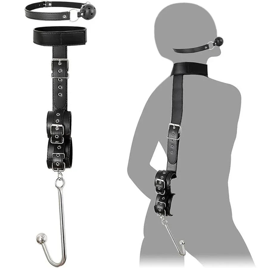 Premium Leather BDSM Anal Hook Bondage Xinghaoya Premium Leather BDSM Anal Hook Bondage Xinghaoya