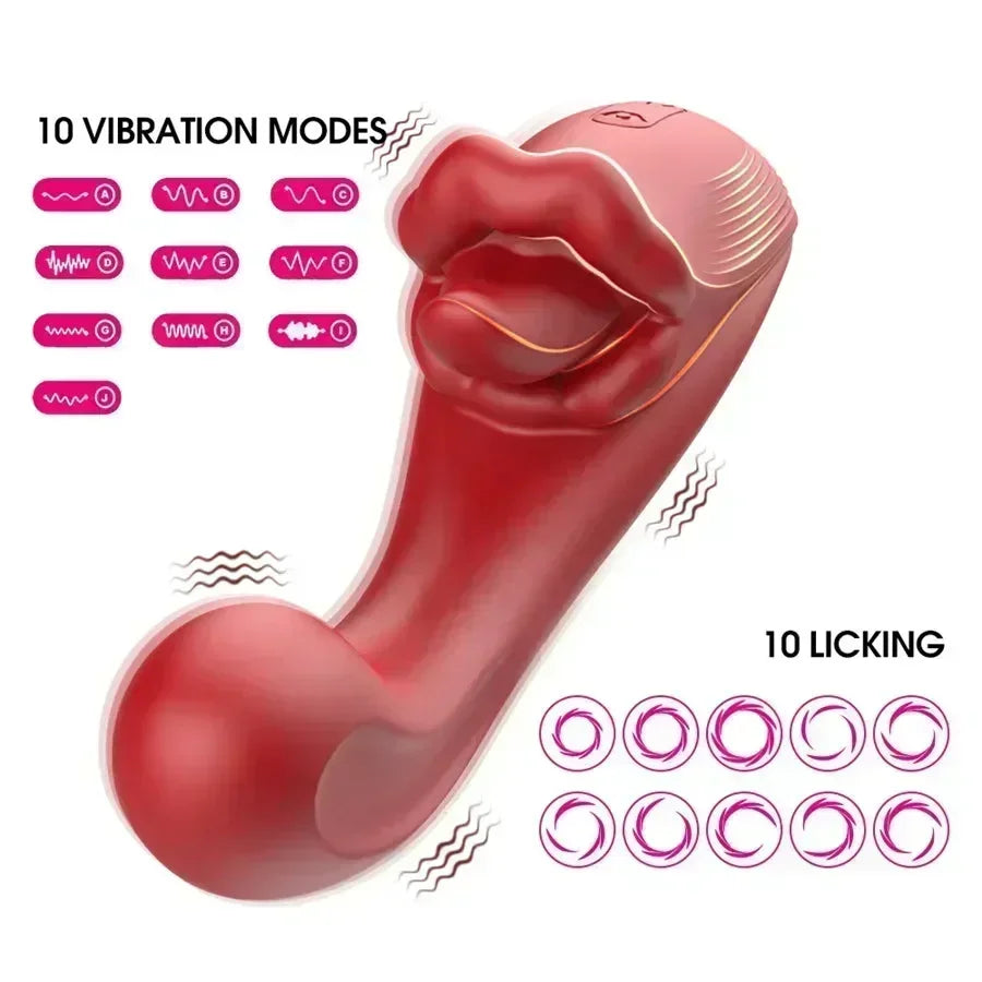 2-In-1 Rabbit Licking Vibrator Xinghaoya 2-In-1 Rabbit Licking Vibrator Xinghaoya