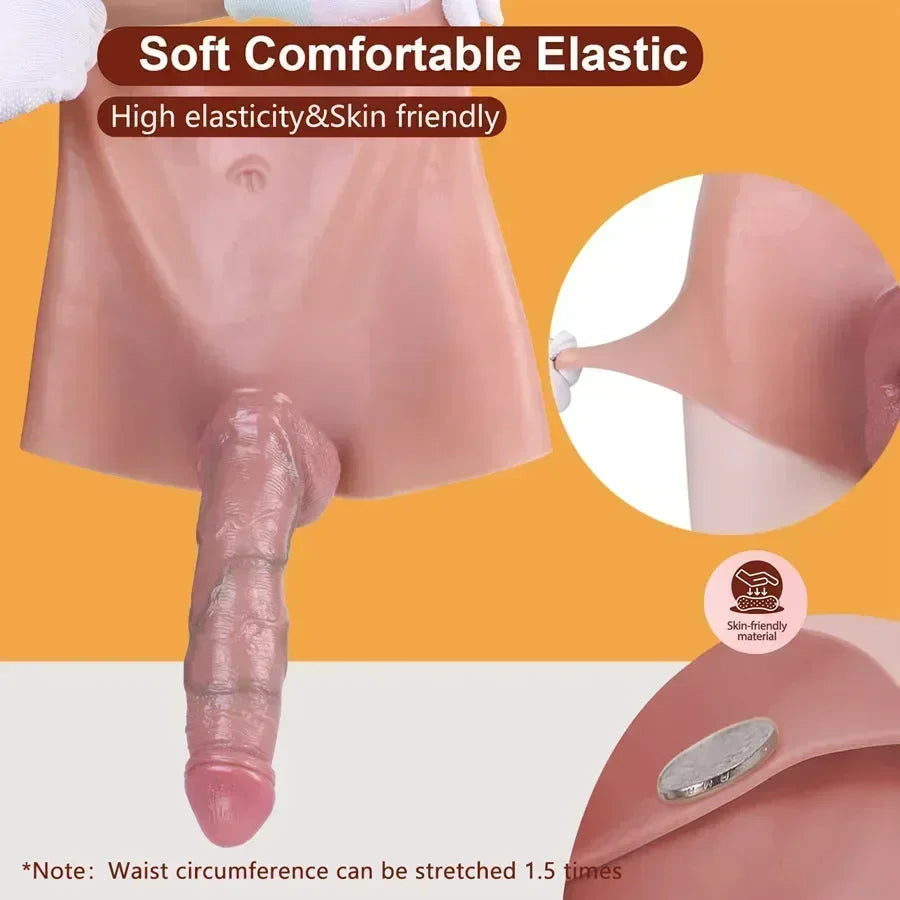 realistic hollow dildo
