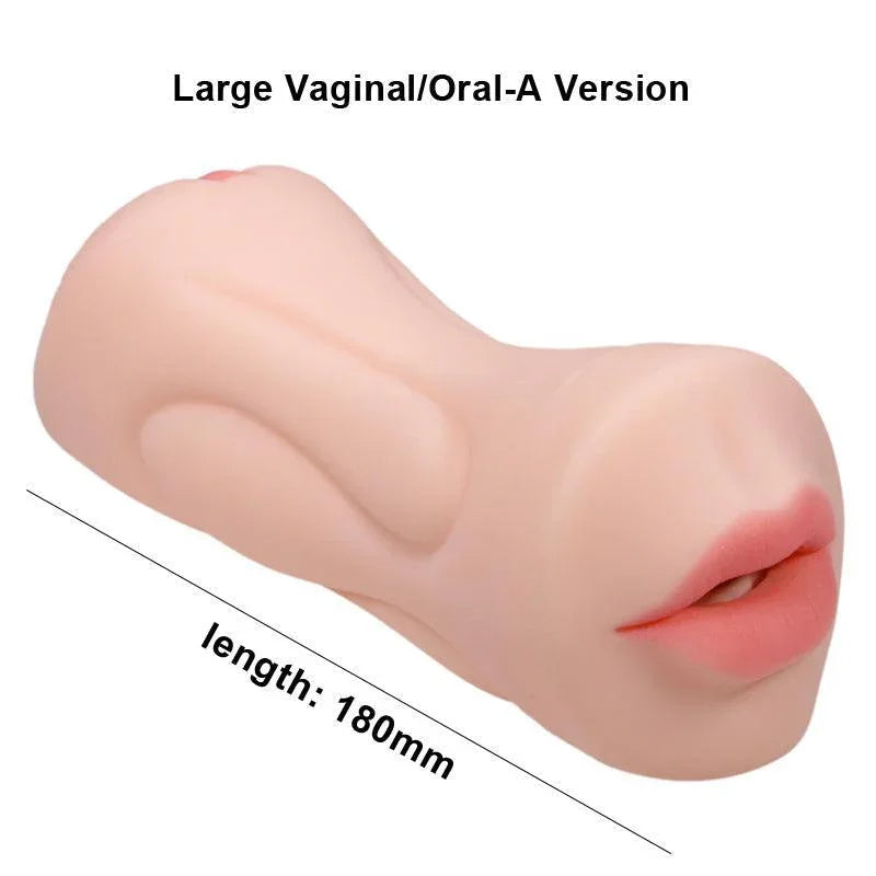 Realistic Pocket Pussy with Vaginal and Oral Pleasure Sex Toys for Men Xinghaoya Realistic Pocket Pussy with Vaginal and Oral Pleasure Sex Toys for Men Xinghaoya