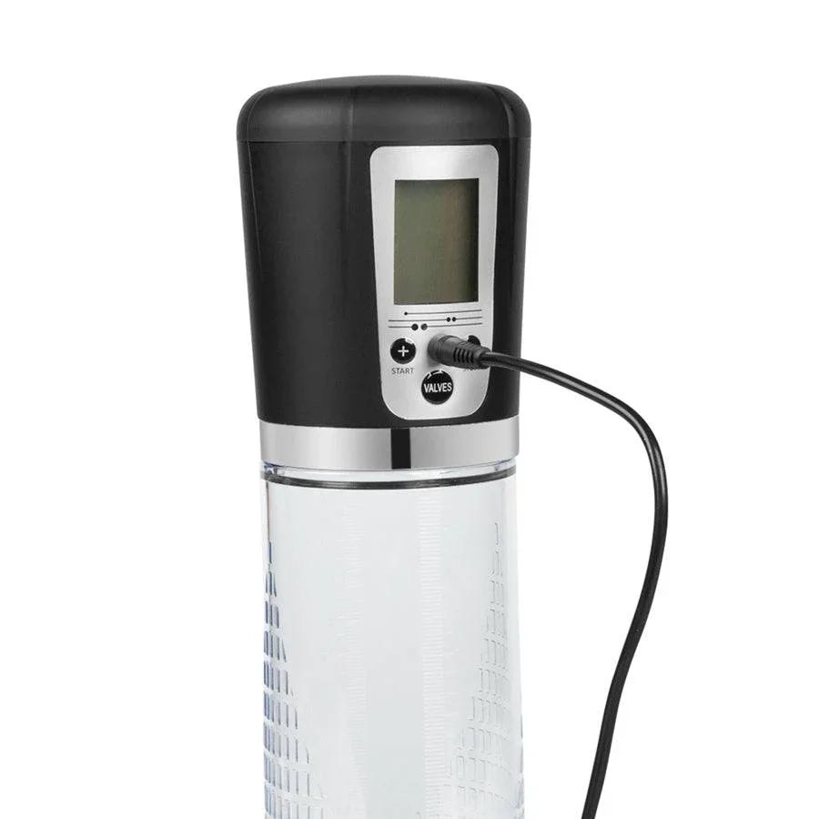 Rechargeable Penis Pump Sex Toys for Men with LCD Display - xinghaoya official store
