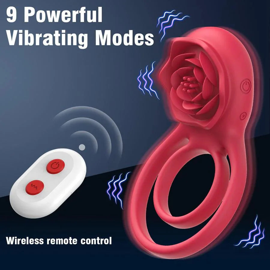 Remote Cock Ring Vibrator for Couples Xinghaoya Remote Cock Ring Vibrator for Couples Xinghaoya