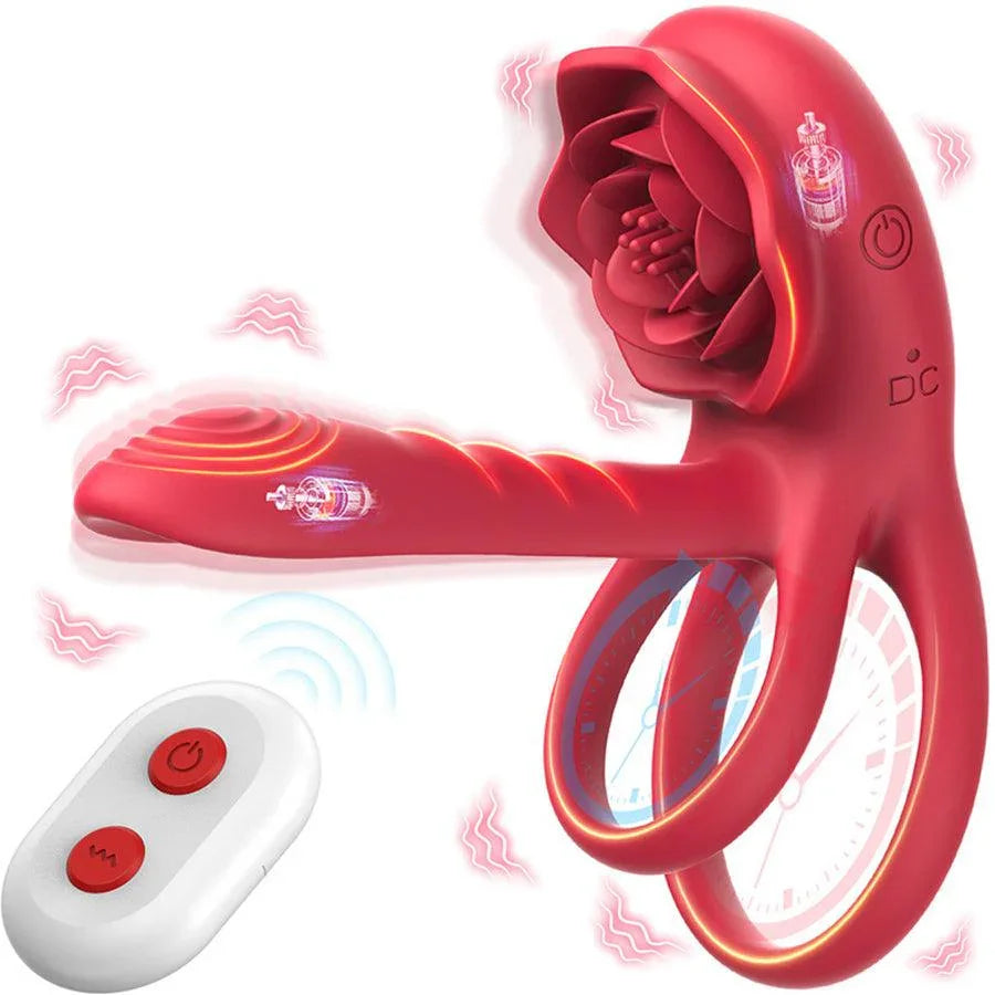 Remote Control Dual Stimulation Vibrating Penis Ring Xinghaoya Remote Control Dual Stimulation Vibrating Penis Ring Xinghaoya
