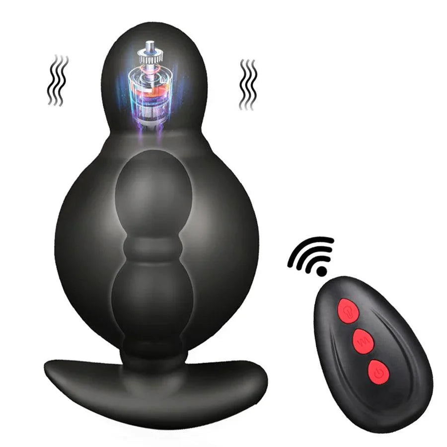 Remote Control Inflatable Butt Plug Vibrator Xinghaoya Remote Control Inflatable Butt Plug Vibrator Xinghaoya