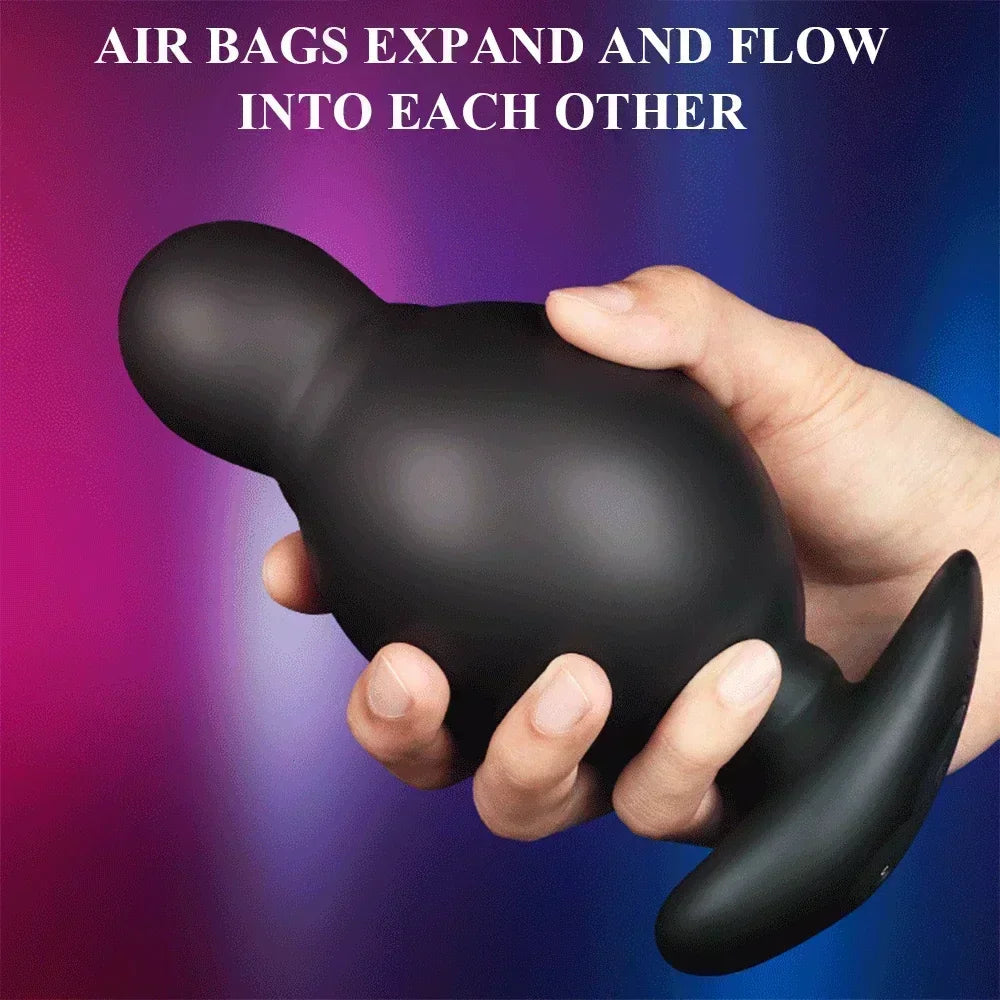 Remote Control Inflatable Butt Plug Vibrator Xinghaoya Remote Control Inflatable Butt Plug Vibrator Xinghaoya