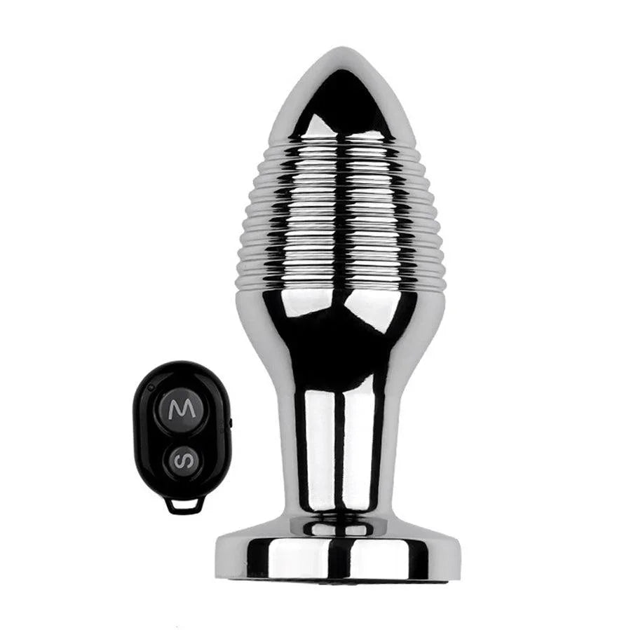 Plug anal vibrant en acier inoxydable tlcommand Xinghaoya Plug anal vibrant en acier inoxydable tlcommand Xinghaoya