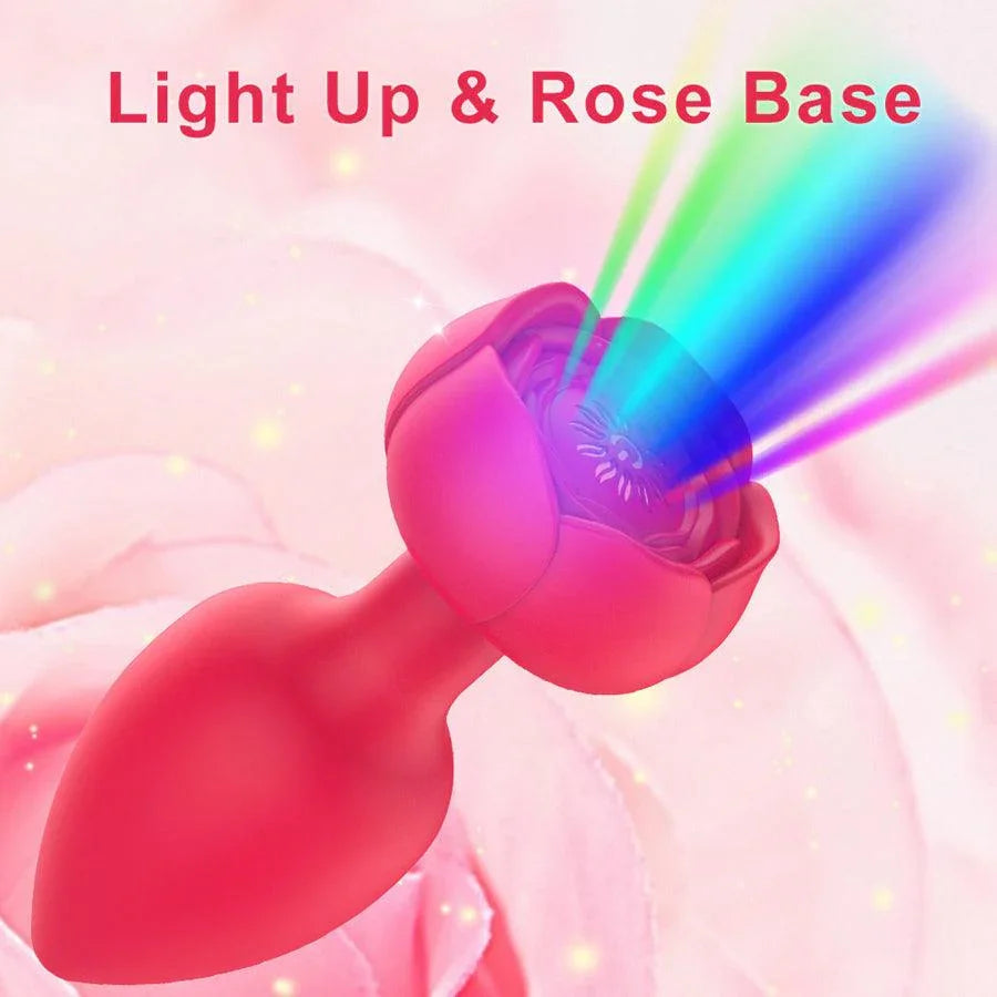 Plug anal vibrant lumineux tlcommande Xinghaoya Plug anal vibrant lumineux tlcommande Xinghaoya