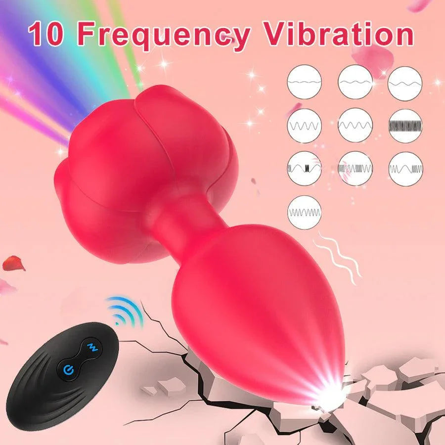 Fernbedienung Vibrations Licht-Up Analplug Xinghaoya Fernbedienung Vibrations Licht-Up Analplug Xinghaoya