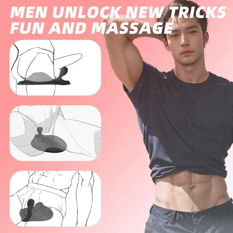 Remote Control Vibrating Pad for Clitoris Perineum - Xinghaoya