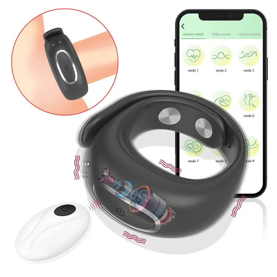 Revolutionary Remote Cock Ring with Vibrating Features Xinghaoya Revolutionary Remote Cock Ring with Vibrating Features Xinghaoya