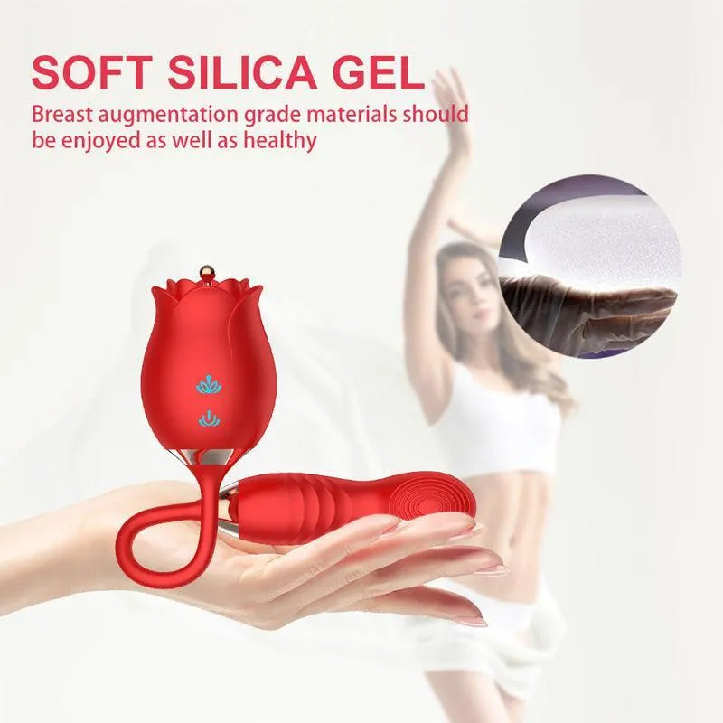 Rose Clit Vibrator Sex Toys for Women - xinghaoya official store