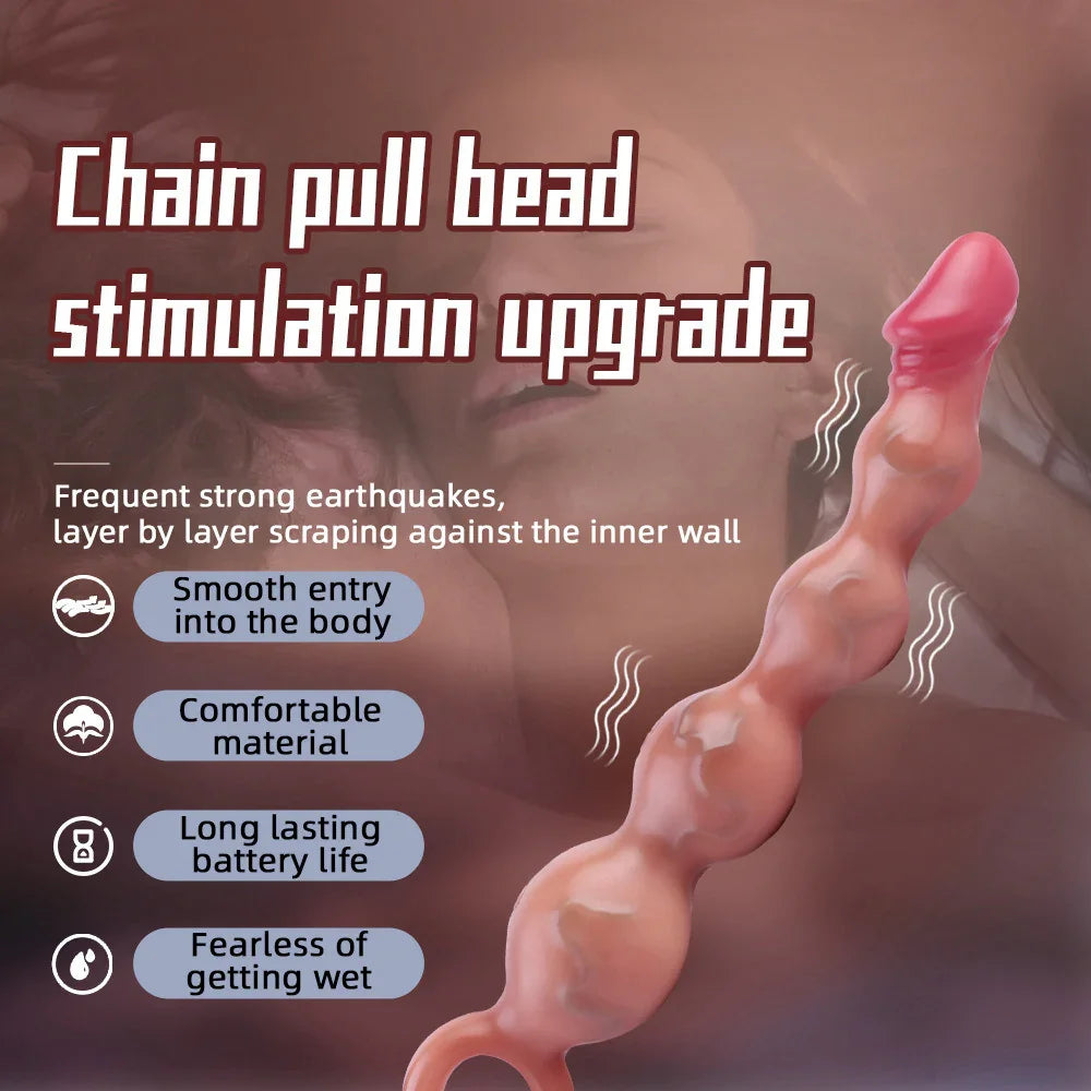 Xinghaoya Silikon Vibrations-Analperlen