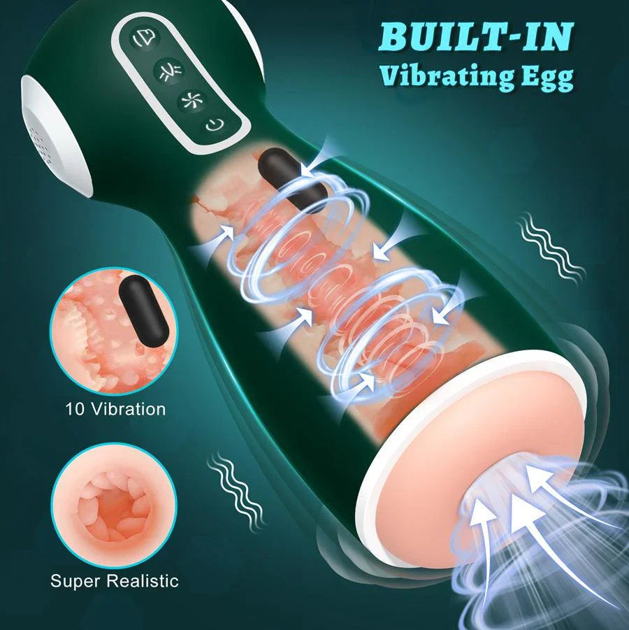 Smart APP Controlled Sucking Male Masturbator  Xinghaoya