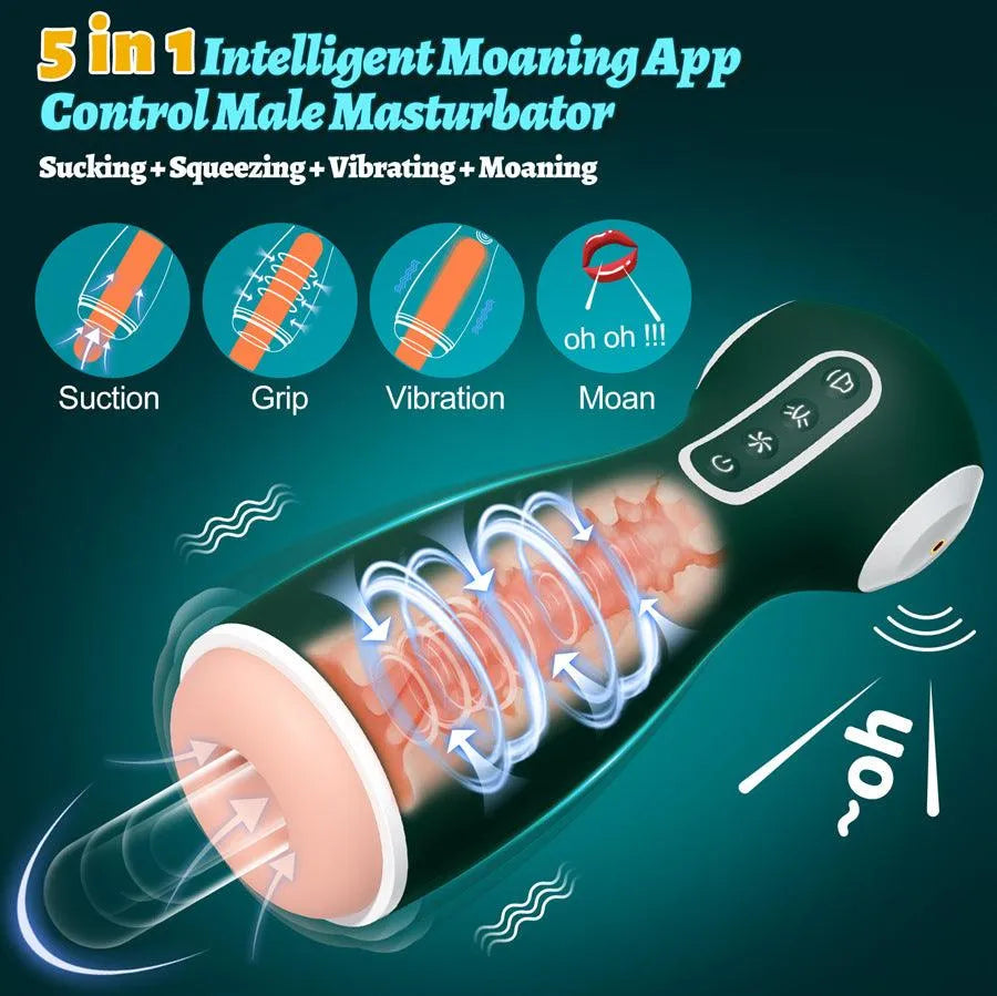 Smart APP Controlled Sucking Male Masturbator Xinghaoya Smart APP Controlled Sucking Male Masturbator Xinghaoya