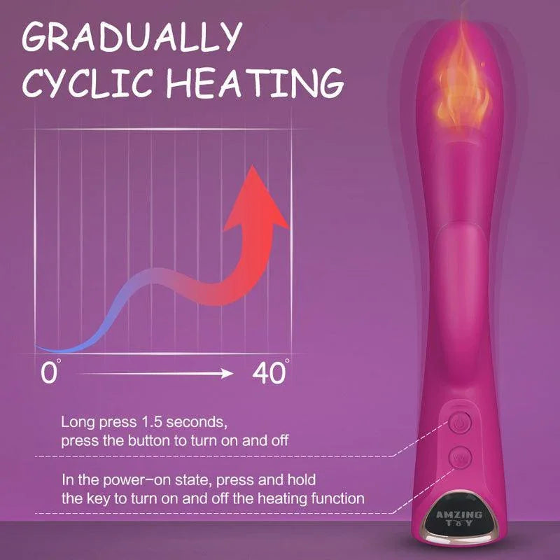Smart Heating Rabbit Vibrator for Women Xinghaoya Smart Heating Rabbit Vibrator for Women Xinghaoya