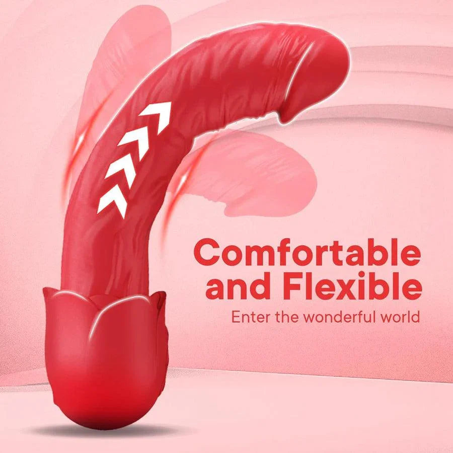 Intelligenter, beheizter Rose-Dildo-Vibrator Xinghaoya Intelligenter, beheizter Rose-Dildo-Vibrator Xinghaoya