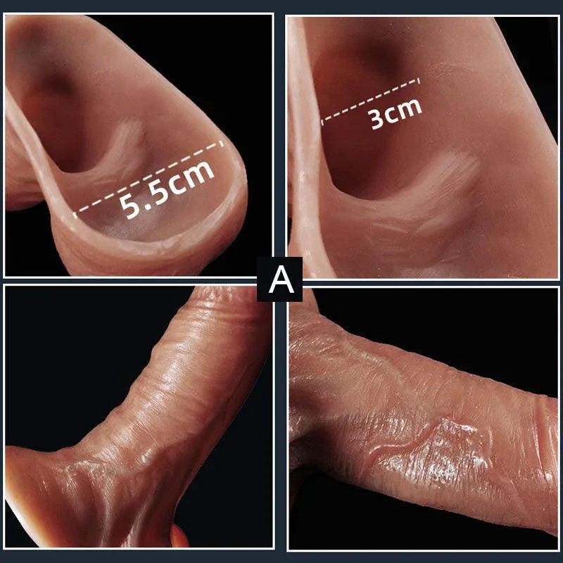 Soft Silicone Penis Sleeve Sex Toy - xinghaoya official store