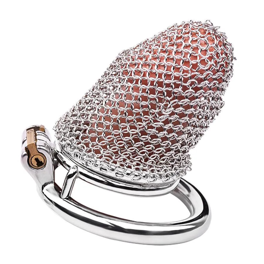 Stainless Steel Mesh Male Cock Cage(Small) Xinghaoya Stainless Steel Mesh Male Cock Cage(Small) Xinghaoya