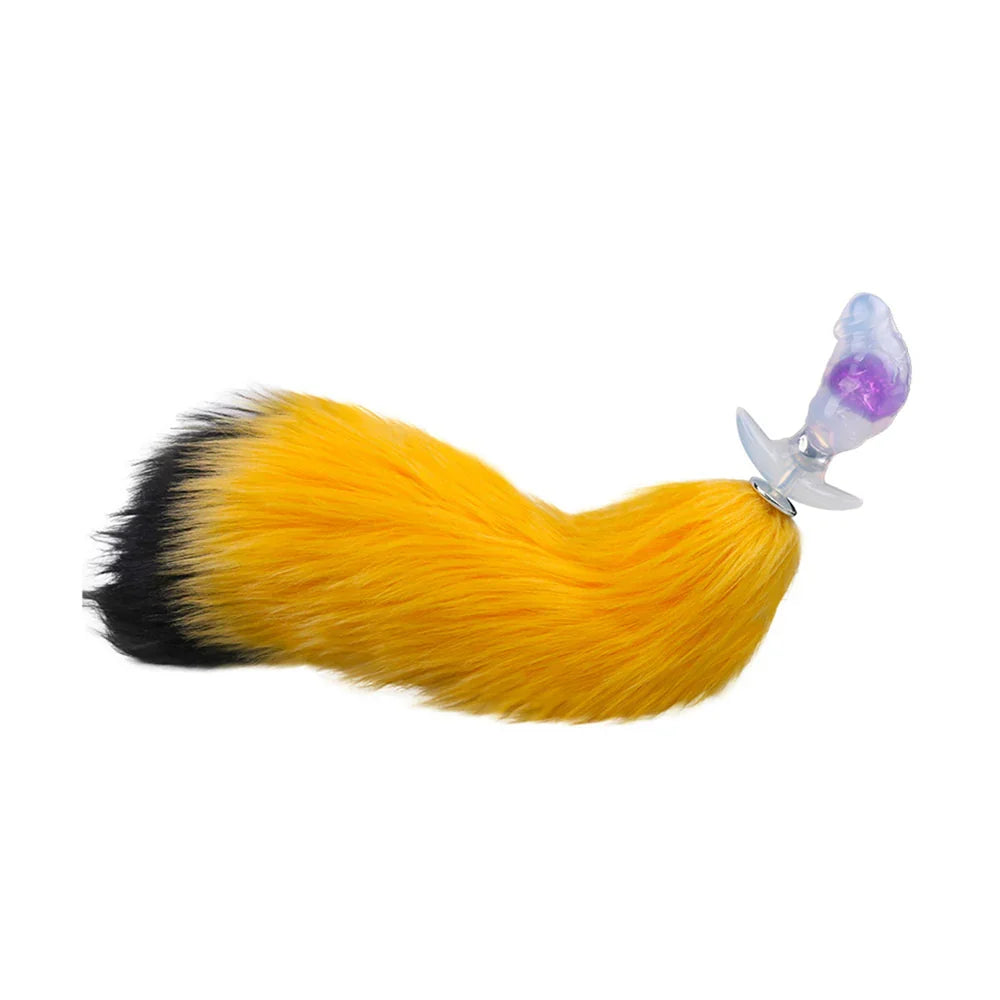 Plug Anal Cauda Longa Xinghaoya para Prazer Plug Anal Cauda Longa Xinghaoya para Prazer