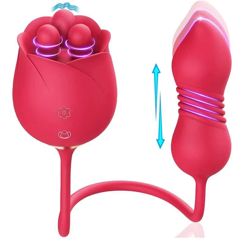 The Rose Sexual Toy Clit Vibrator for Women Xinghaoya The Rose Sexual Toy Clit Vibrator for Women Xinghaoya