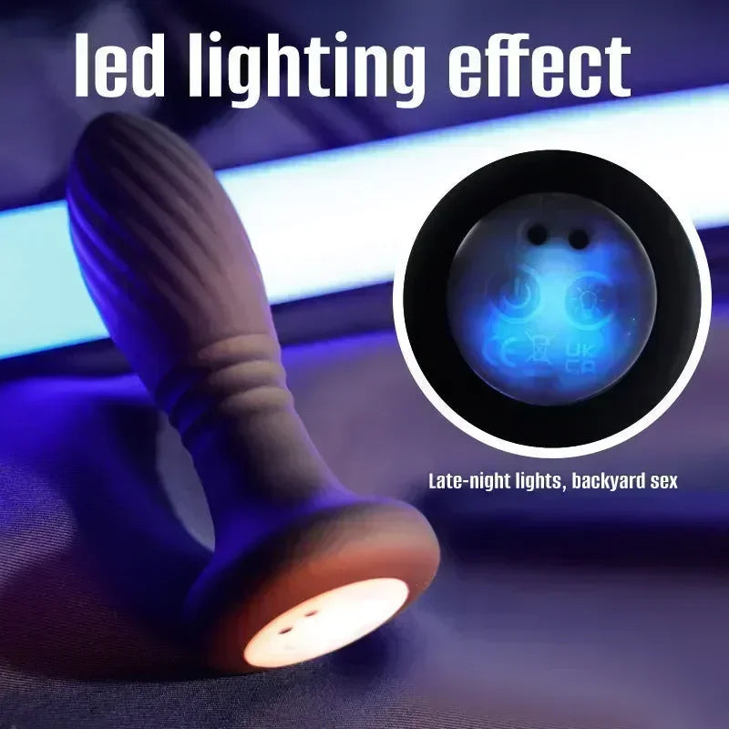 thrusting anal dildo