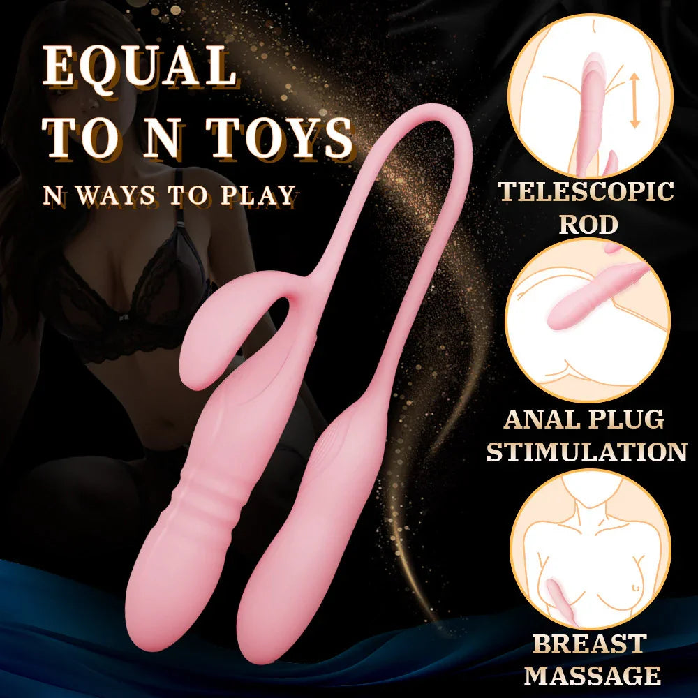 thrusting vibrator