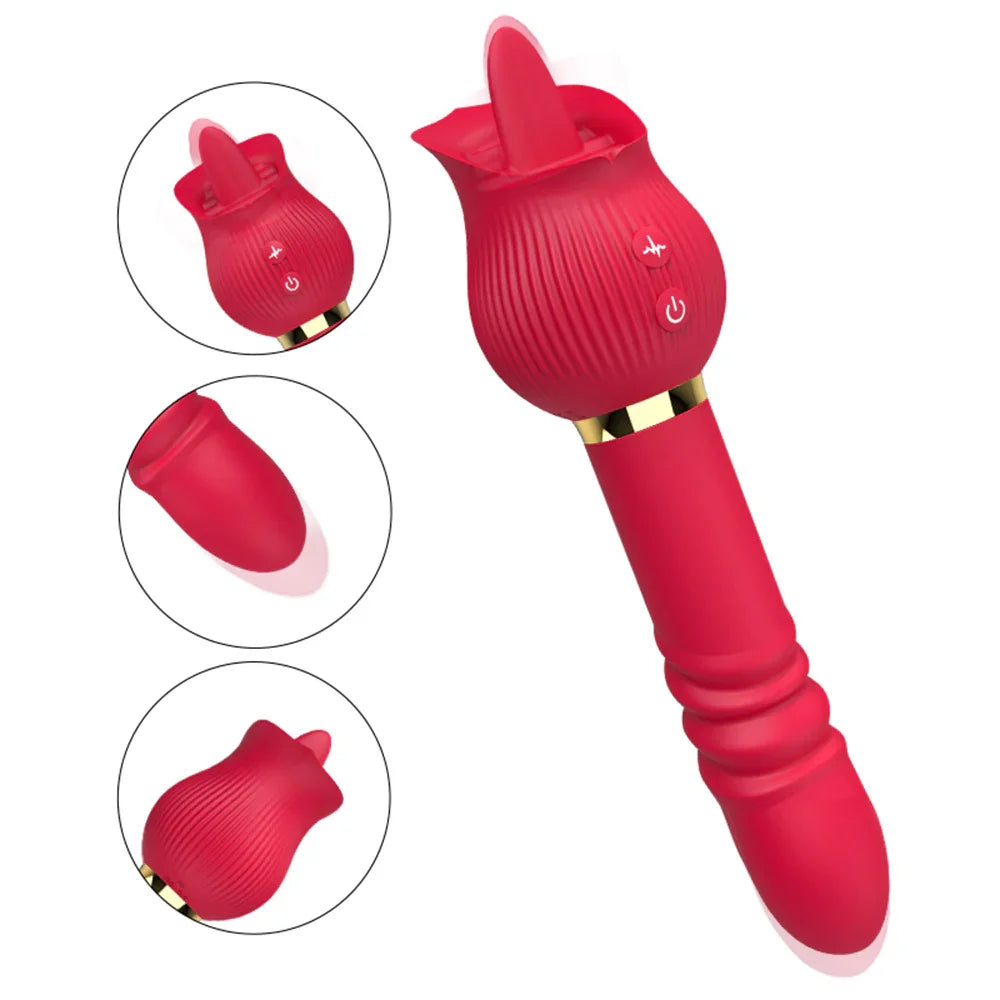 thrusting vibrator