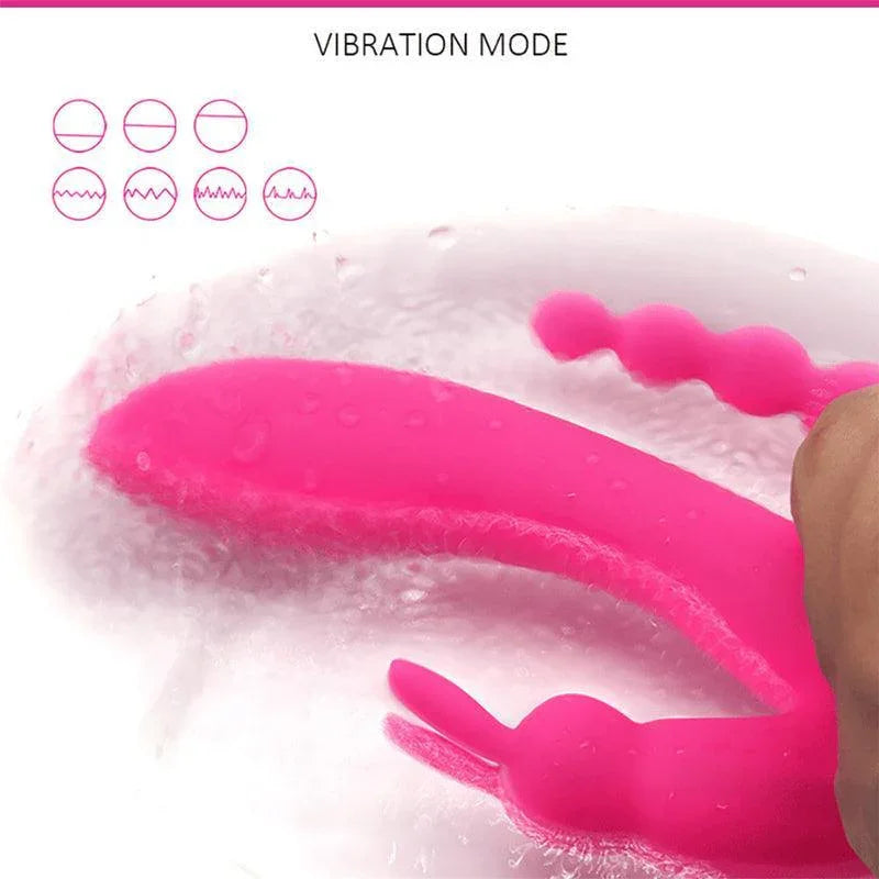 Triangle Rabbit Vibrator Intimate Toy for Women Xinghaoya Triangle Rabbit Vibrator Intimate Toy for Women Xinghaoya