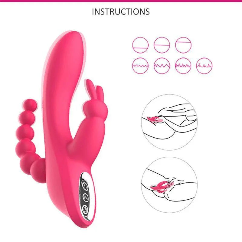 G Spot Rabbit Vibrator Sex Toys for Women - xinghaoya official store