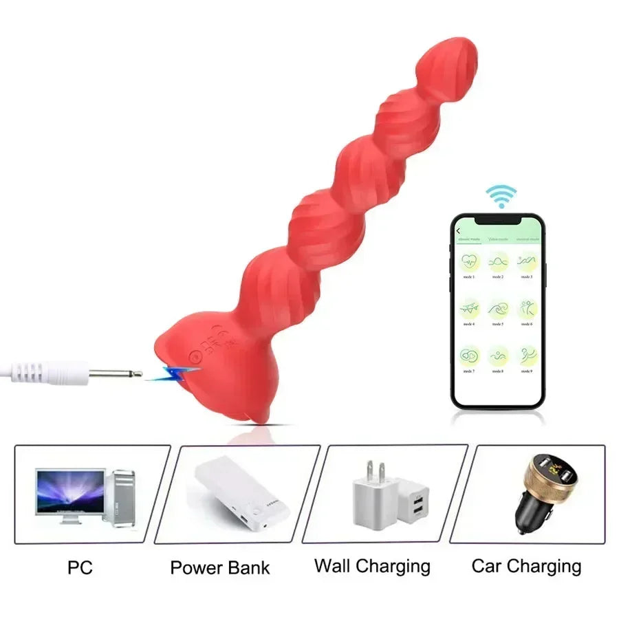 vibrating anal beads