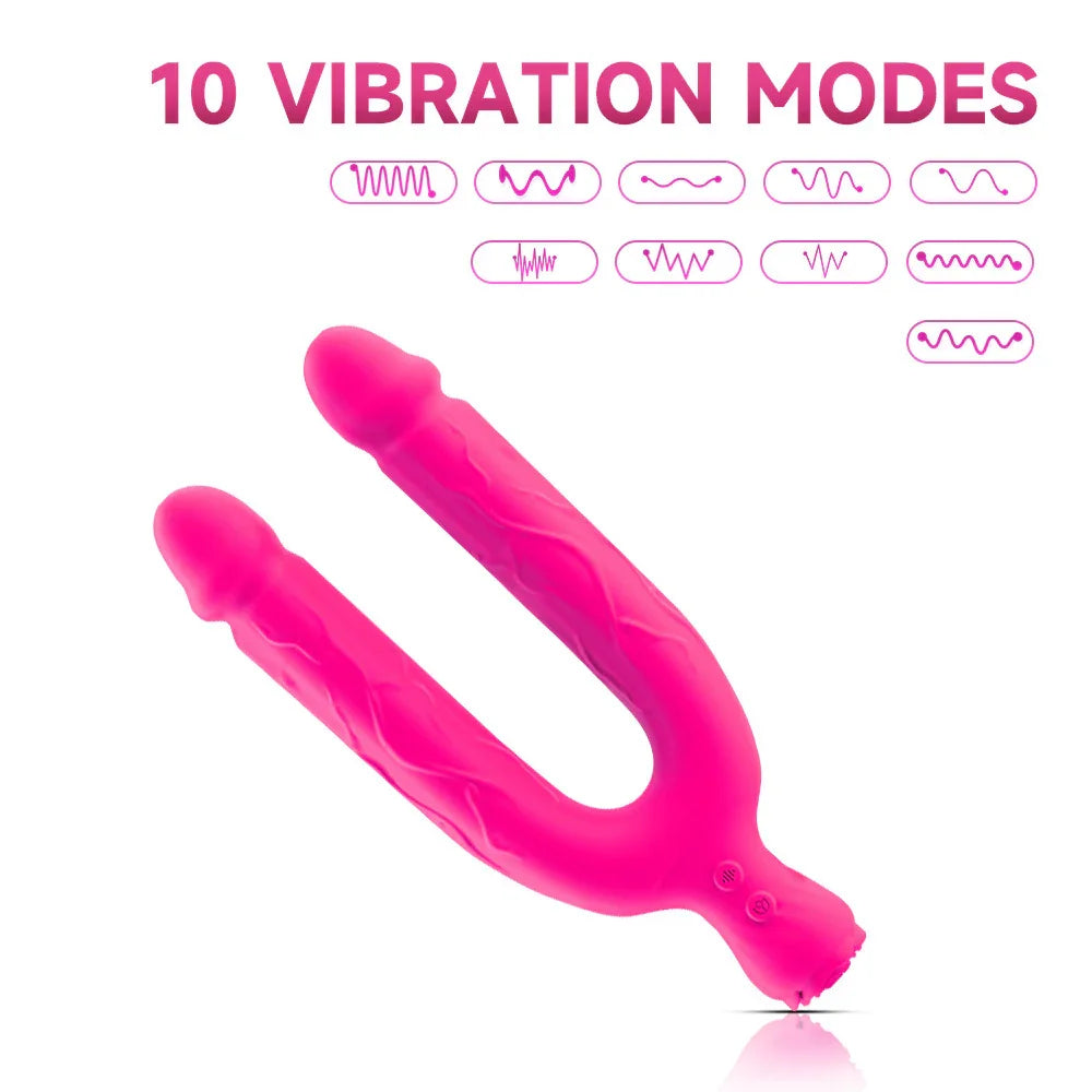Xinghaoya Vibrierender realistischer Doppel-Dildo