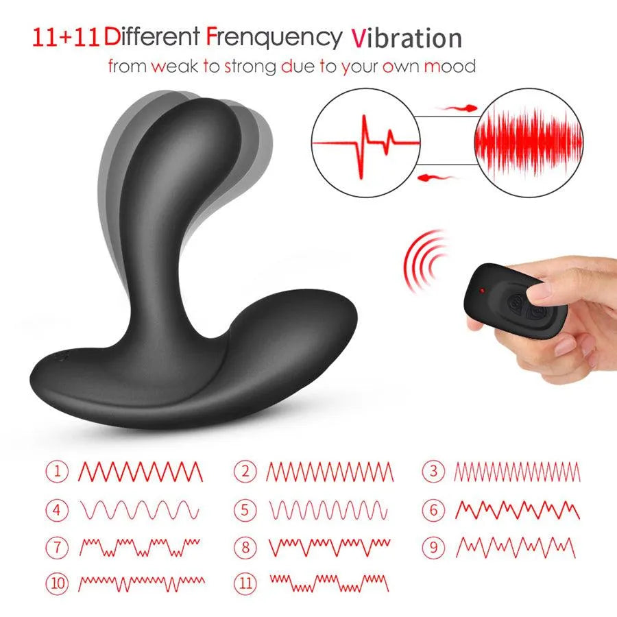 Wireless Dual Motor Vibrating Prostate Massager Xinghaoya Wireless Dual Motor Vibrating Prostate Massager Xinghaoya