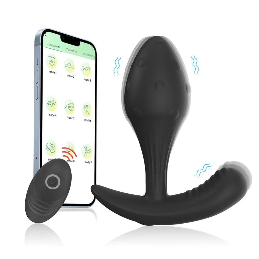 Wireless Remote Vibrating Anal Plug for Intimate Game Xinghaoya Wireless Remote Vibrating Anal Plug for Intimate Game Xinghaoya