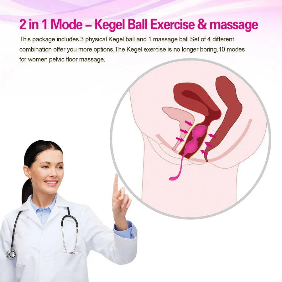 Wireless Remote Vibrating Ben Wa Balls for Women Xinghaoya Wireless Remote Vibrating Ben Wa Balls for Women Xinghaoya