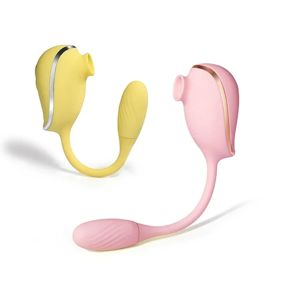 Xinghaoya Vibrating Egg Intimate Toys with Clit Sucker Xinghaoya Vibrating Egg Intimate Toys with Clit Sucker