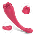 2 in 1 Rose Vibrant Sex Toy - xinghaoya official store