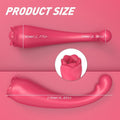 2 in 1 Rose Vibrant Sex Toy - xinghaoya official store