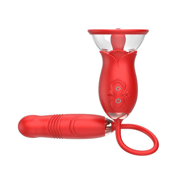3-In-1 Multiple Pleasure Rose Toy Vibrator for Women - xinghaoya official store