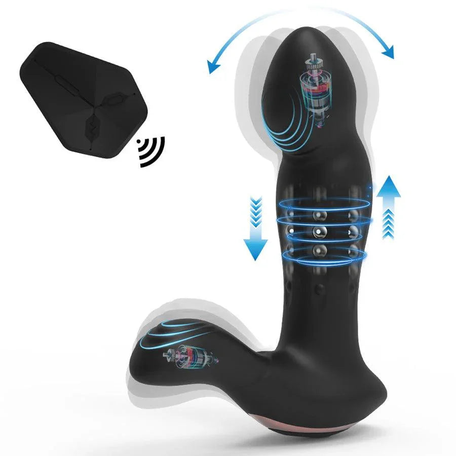 3-In-1 Remote Control Wiggling Fingering Prostate Massager Xinghaoya 3-In-1 Remote Control Wiggling Fingering Prostate Massager Xinghaoya
