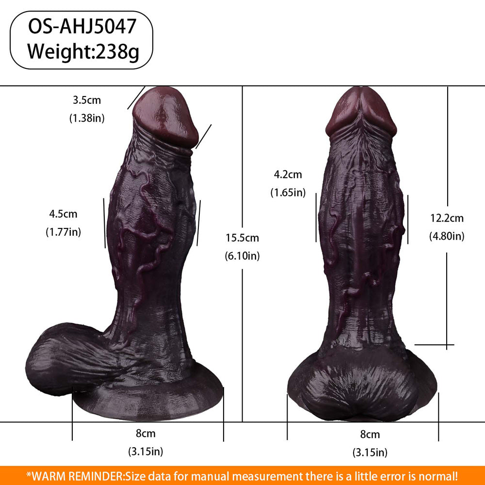 6 inches dildo