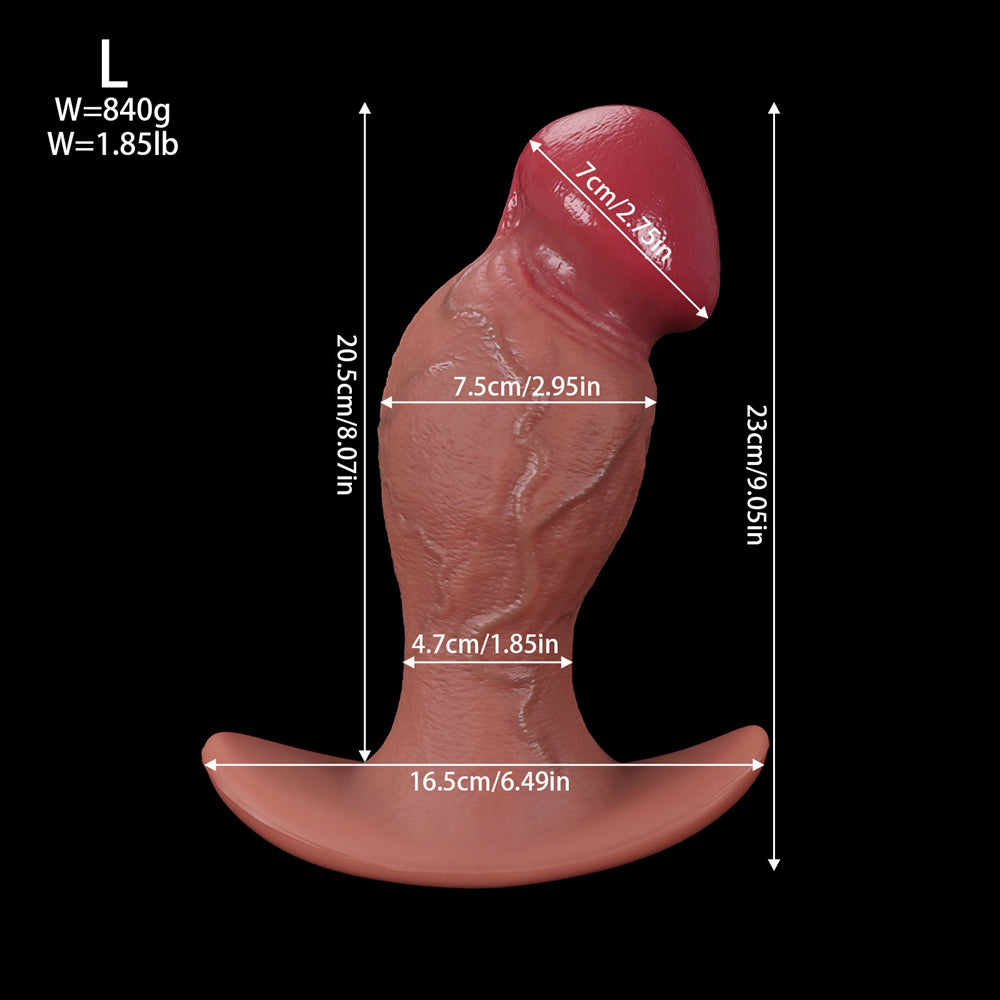 9-inch anal dildo
