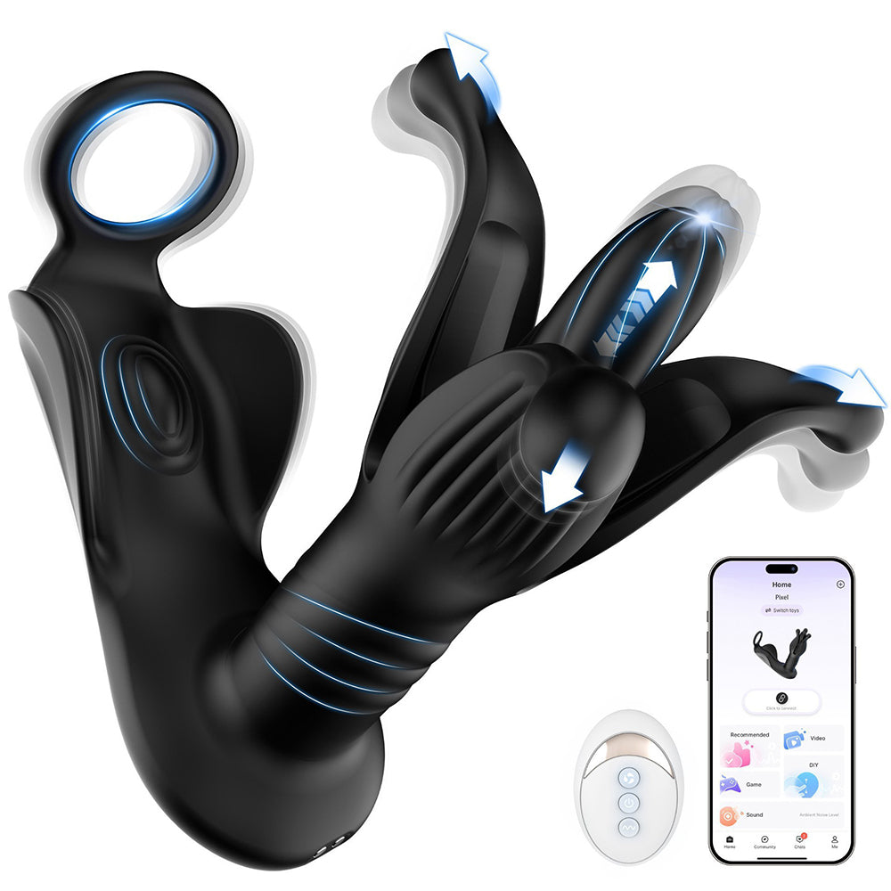 Remote Thrusting Anal Extension Toy  Xinghaoya
