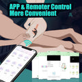 App Remote Control Testicle Vibrating Penis Ring Sex Toys for Men - xinghaoya official store