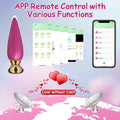 APP Remote Control Vibrating Butt Plug Sex Toys - xinghaoya official store